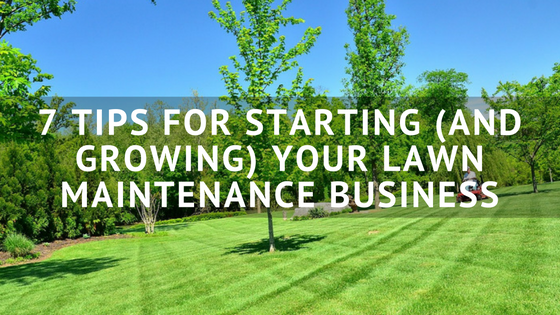 how to get customers for lawn care business