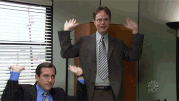 The Office raise the roof GIF.